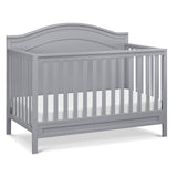 DaVinci Charlie 4-in-1 Convertible Crib in Grey, Greenguard Gold Certified DaVinci