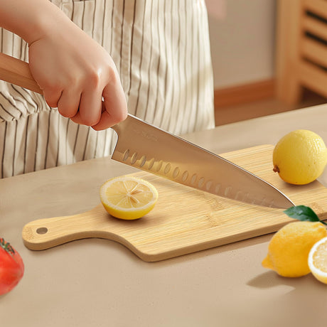 25 PCS Cutting Board Bulk Wood Chopping Board Laser Engraving Serving Board with Handle Charcuterie Boards for Customized Mother's Day Housewarming Gift 11" x 5" Bamboo YOUKE OLA