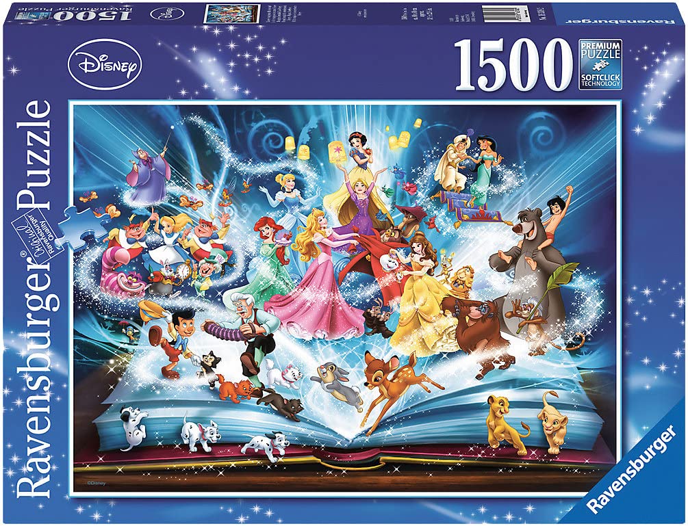 Ravensburger Disneys Magical Book of Fairytales Jigsaw Puzzle (1500 Piece) Ravensburger