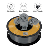 Kingroon PLA 3D Printer Filament, Dimensional Accuracy +/- 0.02 mm, 1 kg Spool(2.2lbs), 1.75 mm，Grey POJECITY