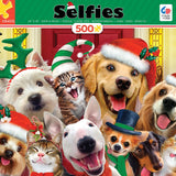 Ceaco - Howard Robinson - Selfies - Holiday Dogs - 500 Piece Jigsaw Puzzle Ceaco