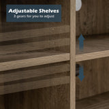 GAZHOME Farmhouse TV Stand with Sliding Barn Doors, Media Entertainment Center Console Table for TVs up to 65”,2-Tier Large Storage Cabinets,Rustic TV Stand for Living Room Bedroom,Light Grey GAZHOME