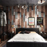 Livelynine Shiplap Peel and Stick Barnwood Wallpaper for Walls Rustic Barn Wood Wall Planks Bathroom Wallpaper 17.7X78.8 Wood Plank Contact Paper for Desk Cabinets Bulletin Board Paper Roll Classroom Livelynine