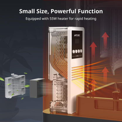 ANYCUBIC Mini Purifier & Heater, Pre-heatable Temperature Controller for Most LCD/SLA/MSLA Resin 3D Printers, Orginal Accessory Replacment for Photon Mono M5s Pro/M5s/M5/M7 - WoodArtSupply