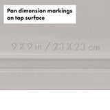 OXO Good Grips Non-Stick Pro Ceramic Coated Metal Bakeware 9” Square Cake Pan – Storm Blue OXO