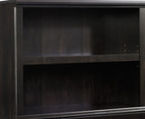 Sauder Miscellaneous Storage 2-Shelf Bookcase/ book shelf, Estate Black finish Sauder