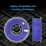 Creality Hyper PLA Filament 1.75mm, RFID 3D Printer Filament for High-Speed Printing up to 600mm/s, ±0.03mm Accuracy, 1KG/Spool (2.2lbs), 3D Printing Filament for Most 3D Printers (Black) Creality