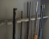 American Furniture Classics Model 860, Classic 12 Gun Cabinet with Tempered Glass, Grey American Furniture Classics