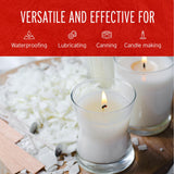 Blended Waxes, Inc. Coconut Apricot Wax for Candle Making, Nature-Sourced Single Pour Coconut Apricot Blend, Premium Scent-Absorbent Wax for Candle Making 10 lb Pastilles BW Blended Waxes, Inc.