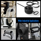 yxpolyer Nylon Carbon Fiber Filament PA12-CF 3D Printing Filament 500g with AMS-Compatible PC Heat-Resistant Spool yxpolyer