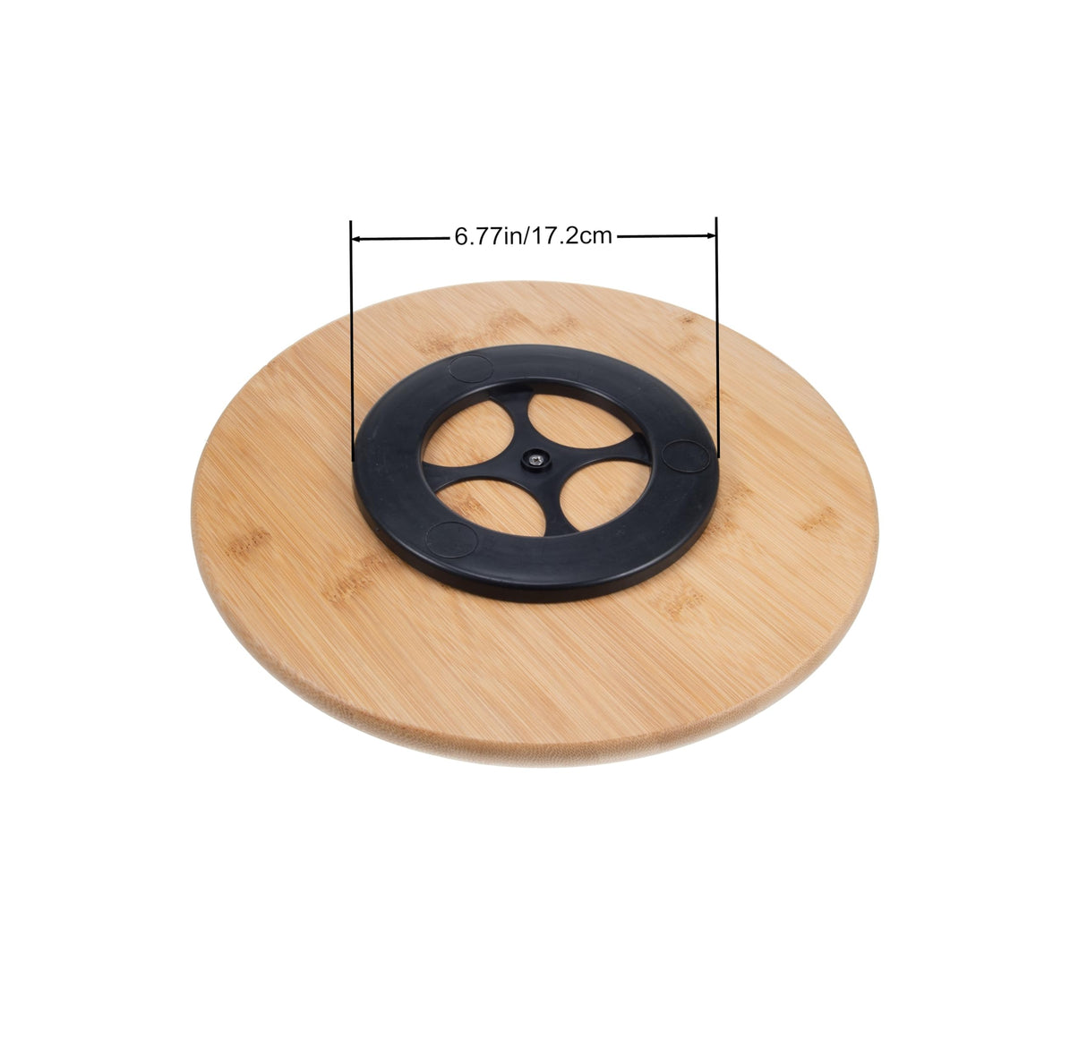 Mateda Bamboo Lazy Susan Turntable for Pantry Cabinet or Table (13 inch) Mateda