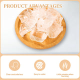 2.2 Lb Gel Wax for Candle Making Set, DIY Clear Gel Candle Wax, Handmade Jelly Wax Melts for Candle Making with 50pcs Wicks and 60pcs Candle Wick Stickers Vehipa