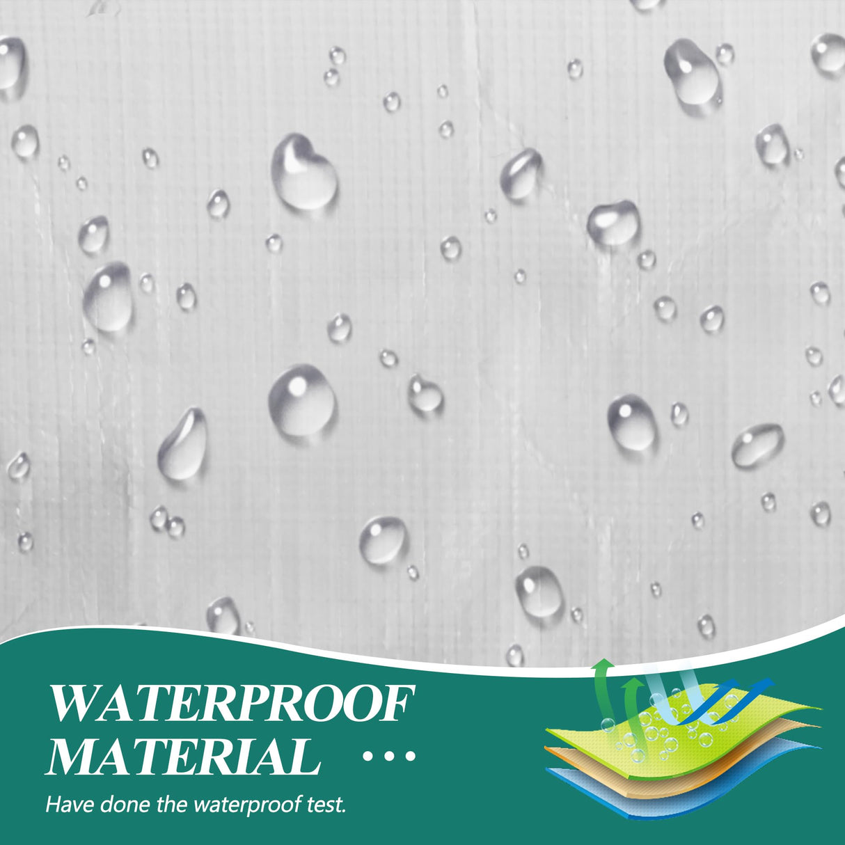 GARTOO 13' x 26' Heavy Duty Party Tent - Outdoor Event Shelter Canopy Wedding Gazebo with 4 Sand Bags for Outdoor Event, Wedding, Birthday Party GARTOO