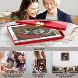 hill froeistung Wolf Diamond Art Painting Kits for Adults,Taichi Wolf Diamond Art for Beginners, 5D DIY Full Drill Round Gem Art Craft Home Wall Decor Gift 12x12 inch hill froeistung