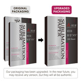 A-SUB Sublimation Paper 8.5x11 Inch-200 Sheets Heat Transfer Paper for Light Colored Fabric and Other Sublimation Blanks,Work with Inkjet Sublimation Printer and Sublimation Ink 125g A-SUB