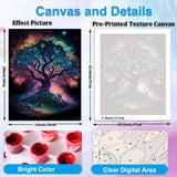 Artunion Tree of Life Paint by Numbers for Adults Beginner, Landscape Paint by Number Kits, DIY Oil Painting Paint by Number Kits on Canvas Arts Craft for Home Wall Decor 16x20 Inch Artunion