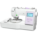 Brother SE600 Sewing and Embroidery Machine, 80 Designs, 103 Built-In Stitches, Computerized, 4" x 4" Hoop Area, 3.2" LCD Touchscreen Display, 7 Included Feet Brother