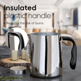 CasaCulina Candle Making Pouring Pot with Stirring Spoon, 32oz Stainless Steel Wax Melting Pot with Heat-Resistant Handle, Double Boiler Candle Making Pitcher with Dripless Pouring Spout Design CasaCulina