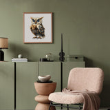 Jigfoxy Wooden Puzzles for Adults, Mechanical Owl Wood Puzzles Adult, Unique Animal Shape Wooden Jigsaw Puzzles for Adults, Birthday Gifts for Puzzle Lovers, Family(S-8.5 * 5.8in-80pcs) Jigfoxy