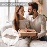 Hanobe Decorative Wood Dough Bowl: Long Wooden Centerpiece Table Decorations Natural Candle Holder Tray Decor Rustic Unfinished Trough Centerpieces for Dining Room Kitchen, White Hanobe