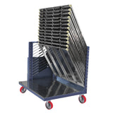 6"X 2" Heavy Duty Casters - Industrial Casters Polyurethane Caster with Strong Load-Bearing Capacity 5000 LB, Heavy Duty casters Set of 4, Widely Used in Furniture,WorkBrench,Tool Box(4 Swivel) SY America