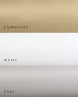 CHICOLOGY Blinds for Windows , Mini Window Door & Shades Camper Horizontal Gloss White 35"W X 36"H CHICOLOGY