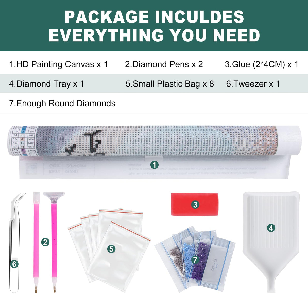 Cat Diamond Art Kits for Adults Beginners, Dog Diamond Painting Kits for Adults, Full Drill Cat and Dog Gem Art Kit, DIY 5D Animal Diamond Dots for Adults for Gift Home Decor 12x16 inch PRASIO
