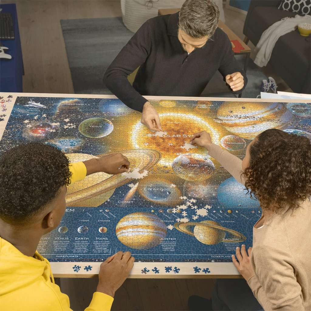 Ravensburger Space Odyssey Jigsaw Puzzle - 5000 Piece Adventure for Adults | Expert Craftsmanship | Stellar Artwork | Educational and Fun | Ideal for Family Bonding Ravensburger