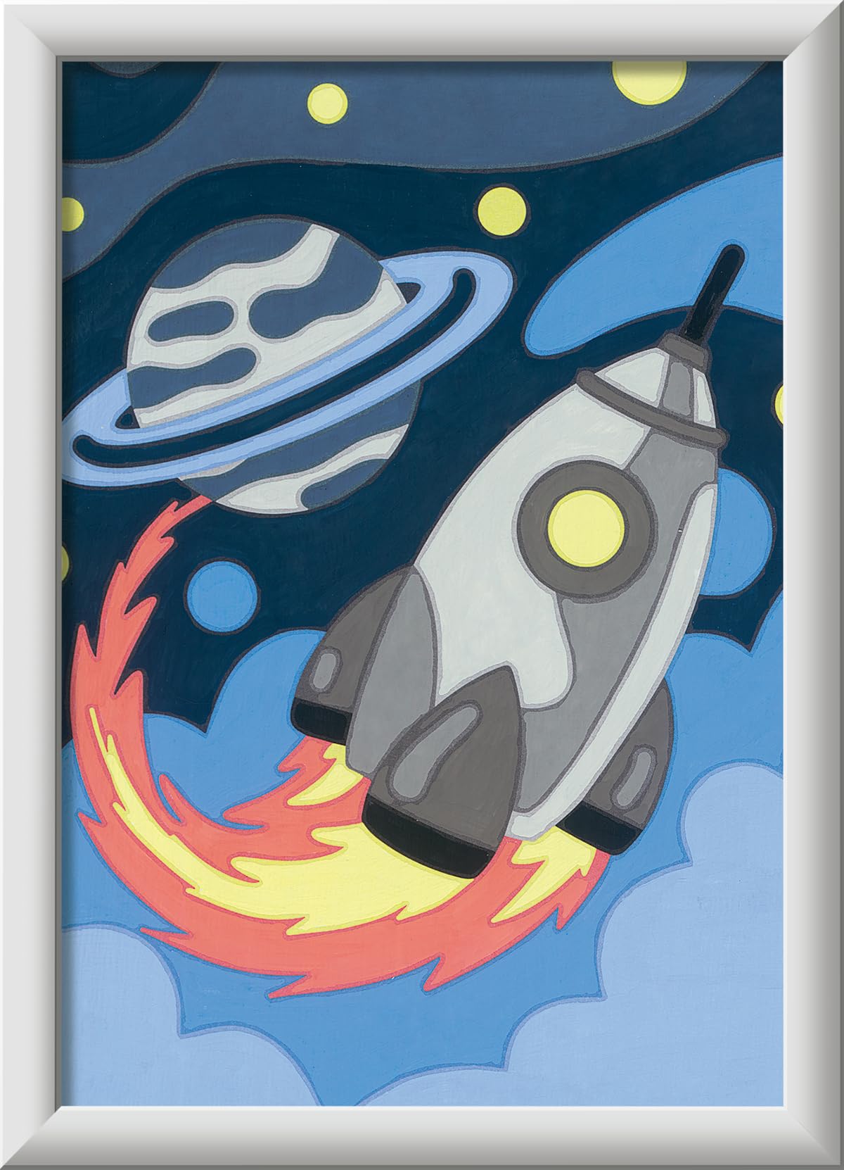 Ravensburger CreArt Space Explorer Paint by Numbers Kit for Kids - 23560 - Painting Arts and Crafts for Ages 7 and Up Ravensburger