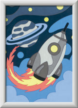 Ravensburger CreArt Space Explorer Paint by Numbers Kit for Kids - 23560 - Painting Arts and Crafts for Ages 7 and Up Ravensburger