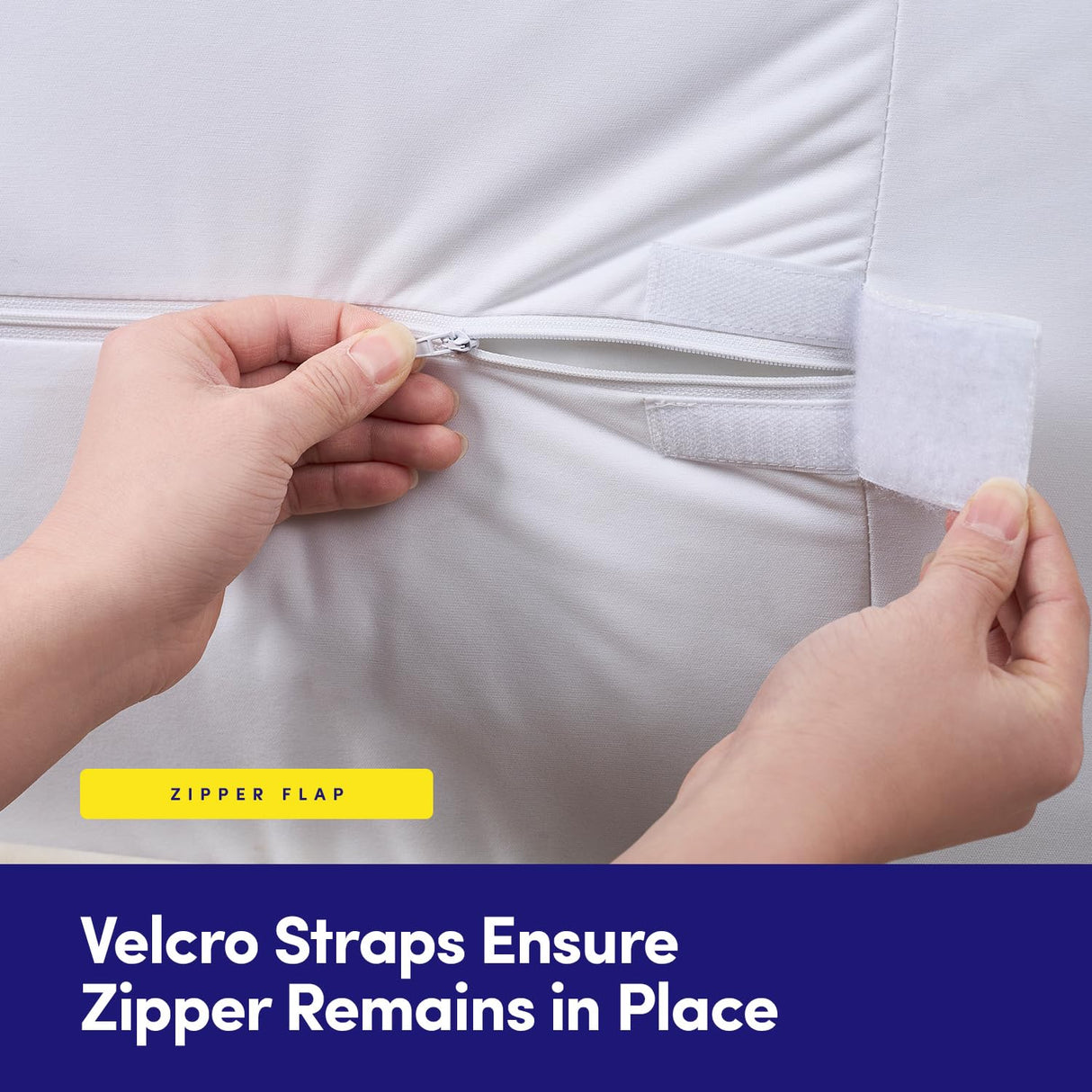 Queen Mattress Protector – Waterproof Zippered Mattress Encasement – Breathable Polyester Membrane – Fits 10″–16″ Deep Mattresses – Full Encasement, Bed Bug & Liquid Barrier, Machine Washable Sweet Home Collection