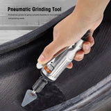 16 Pcs Air Die Grinder Kit 1/4" 1/8" Pneumatic Rotary Grinding Tool Air Grinder Polishing Engraving Tool Set with Grinding Heads and Spanner Accessories 25000RPM Keenso