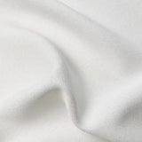 2 Pack Faux Linen White Kitchen Valances with Tassels Modern Farmhouse Valance Curtains Topper Country Rustic Bathroom Small Window Treatment Boho Decor (54x15 inch, Black Tassels) Oindec