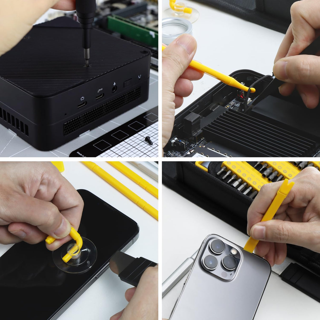 Precision Screwdriver Sets, PHYONEER 146 in 1 Tool Kit with Alloy Mini Screwdriver, 120 Magnetic Bits, 24 Types of Accessories, Repair Tool Kit for Electronics,PC,Computer,Cell Phone,Laptop,Xbox,PS5 PHYONEER