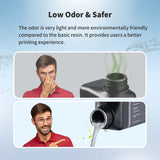 Chitu Systems Water Washable Resin 1KG,Faster Post-Processing, 405nm Standard Photopolymer Resin for 8K/10K/12K/LCD/DLP/SLA 3D Printers,Near-Expiry Resin - Limited Stock (Black, 1000g) chitu systems