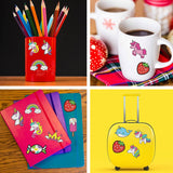 ACSAUMMY Diamond Painting Kits, 20pcs Uni-Corn Diamond Arts Paintings Stickers for Kids 5D DIY Diamond Dots Painting Self-Adhesive Mosaic Stickers Unicorn Gem Arts and Crafts for Kids Girls ACSAUMMY