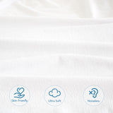 Twin Mattress Protector Waterproof Soft & Breathable Terry, Noiseless Twin Mattress Cover Fitted Sheets up -14'' Mattress Protector for Kids Bed Cover Mattress Pad Protecor Machine Wash SPRINGSPIRIT