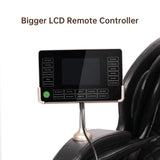 Real Relax 2025 Full Body Massage Chair of Dual-core S Track,Shiatsu Massage Recliner of Zero Gravity with APP and LCD Control,Lower Back and Calf Heating,Bluetooth,Home or Office Use,Black Real Relax