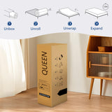 Queen Size Mattress, 14 Inch Hybrid Queen Mattress In a Box with Gel Memory Foam, Individually Wrapped Pocket Spring, Motion Isolation, Pressure Relief, Medium Firm, CertiPUR-US Certified, 60"*80"*14" 6V-Sermmoo