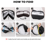 UWE Small Animal Playpen, Chicken Brooder Box with Cover Top, Portable Outdoor Exercise Pet Cage Tent, Waterproof Breathable Pet playpen Indoor for Chick Ktiien Bunny Hamster Guinea Pig, Black UWE