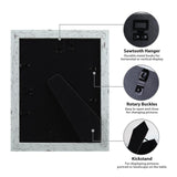 ELSKER&HOME 11 x 14 Picture Frame Set of 3, Rustic Farmhouse Distressed Retro Style Photo Frame for Wall Mounting and Tabletop,Wooden Frame for Gifts ELSKER&HOME