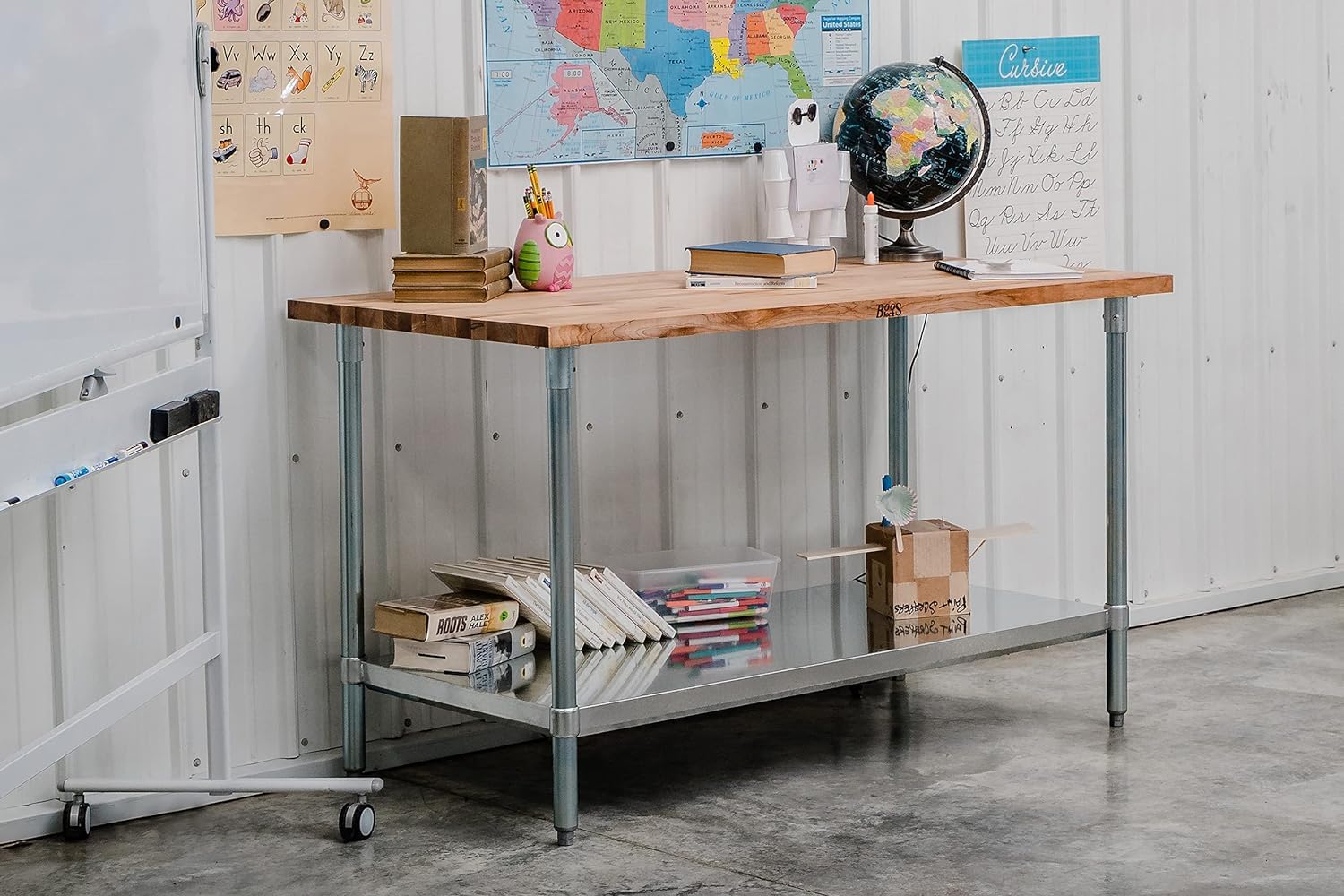 John Boos Cutting Board Work Table Island