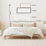 Sweet Dreams Wall Decor Above Bed 40''×15'' Master Bedroom Large Sweet Dreams Sign Farmhouse Wall Decor Guest Room Wood Rustic Framed Over Bed Wall Art Hanging Decoration (White) Surfapans