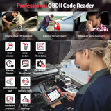 FOXWELL Car Scanner NT604 Elite OBD2 Scanner ABS SRS Transmission, Check Engine Code Reader for Cars and Trucks, Diagnostic Scan Tool with SRS Airbag, Automotive Diagnostic Tool with Live Data FOXWELL