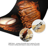 Kigai Vintage Baseball Glove Puzzles for Adults 1000 Pieces, Adults and Kids Ntellectual Decompression Jigsaw Game for Christmas Holiday Toy Birthday Gift Kigai