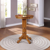 Boraam Florence Pub Table, 42-Inch, Oak Boraam