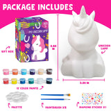 Goodyking Paint Your Own Unicorn Lamp Art Kit, DIY Night Light, Arts & Crafts, Painting Kit for Kids Ages 8-12, Art Supplies Birthday Party Holiday Unicorns Gift for Teens Girls Boys Age 3 4 5 6 7 8+ Goody King