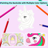 Unifuncy Magical Mosaic Kit – Princess & Unicorn Foil Art Stickers for Kids | Sticker Wow DIY Crafts Ages 4-8 | Fun Toddler Crafts 2-4 | Creative Arts and Crafts for Kids 4, 5,6,7,8 Generic
