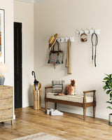 AMADA HOMEFURNISHING Coat Rack Wall Mount 2 Pack, Coat Hooks Wall Hooks Coat Hangers for Wall, Hat Racks Hooks for Hanging Coats Wall Mounted, White AMADA HOMEFURNISHING