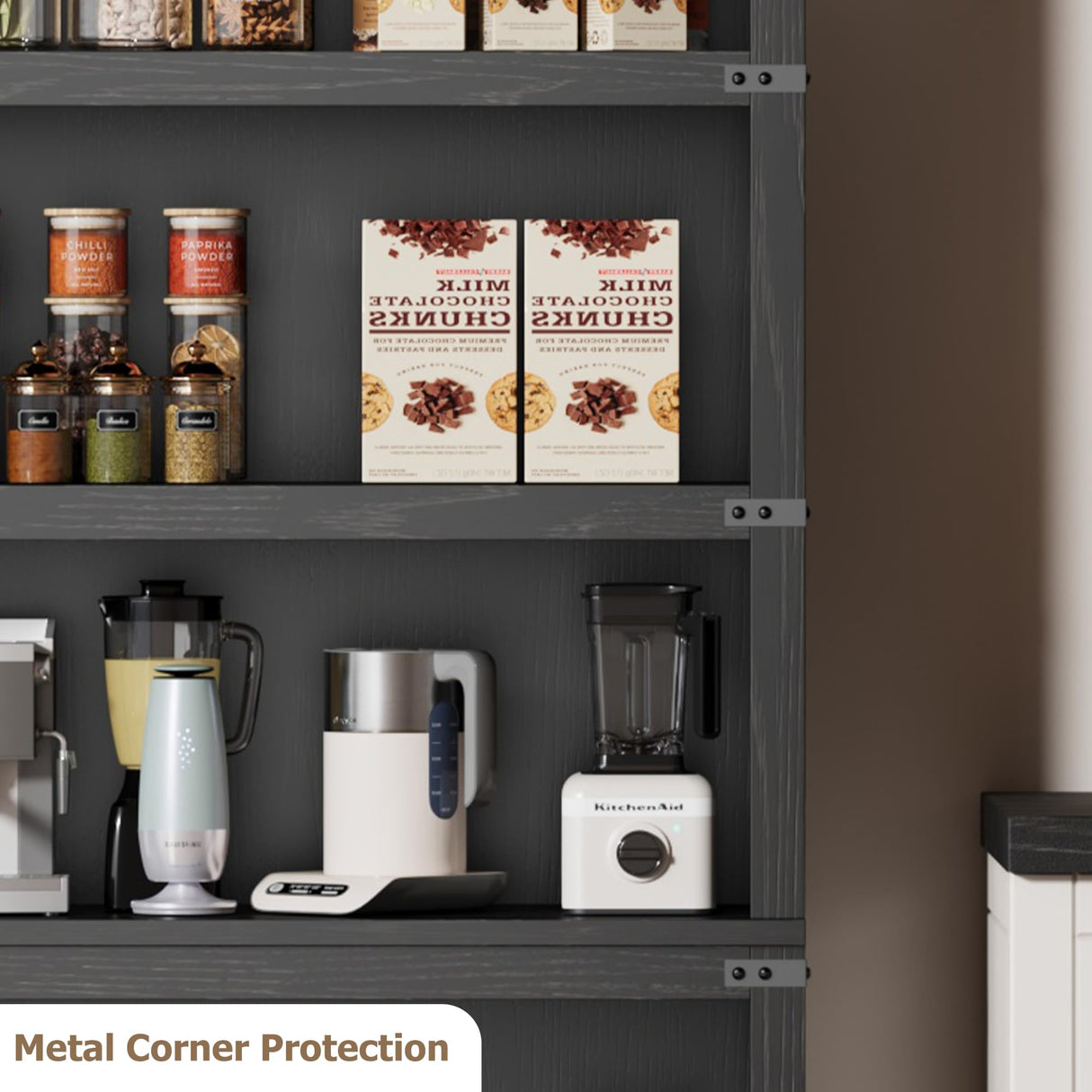 SLEKVERSA Farmhouse Arched Bookcase, 68.7" Tall Bookshelf w/Arche Design, Wooden Arch Bookshelf with Wooden Base, 5 Tier Bookshelves Rustic Vintage Book Shelf for Living Room Office Library (Blcak) SLEKVERSA